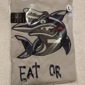 Xl silver 100% cotton tshirt